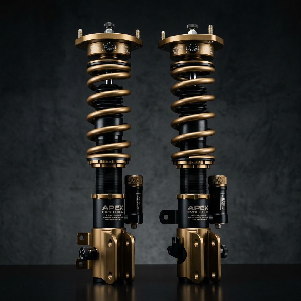 BoostyBuilt 32-Way Adjustable K-Swap Coilovers